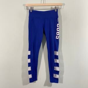 MLB Genuine Merchandise 5th & Ocean Chicago Cubs Blue Mesh Leggings Size 10